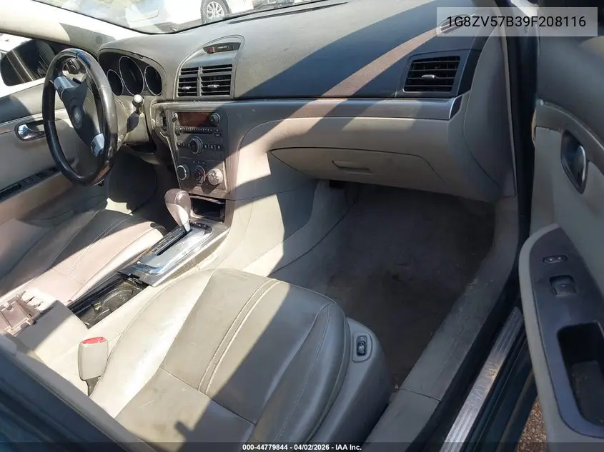 2009 Saturn Aura Xr VIN: 1G8ZV57B39F208116 Lot: 44779844