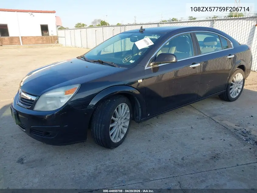 2009 Saturn Aura Xr VIN: 1G8ZX57759F206714 Lot: 44850708