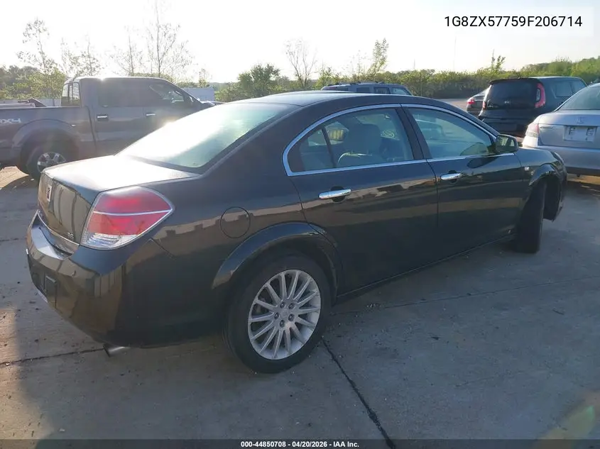2009 Saturn Aura Xr VIN: 1G8ZX57759F206714 Lot: 44850708