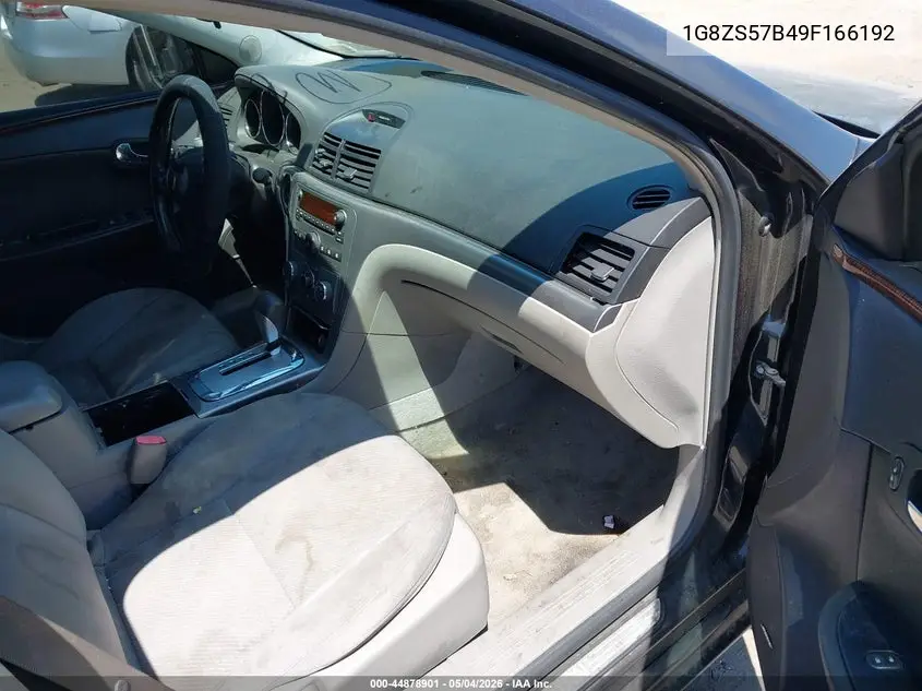2009 Saturn Aura Xe VIN: 1G8ZS57B49F166192 Lot: 44878901