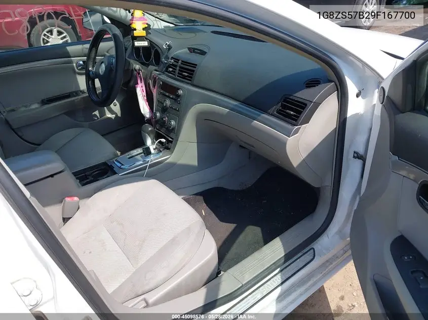 2009 Saturn Aura Xe VIN: 1G8ZS57B29F167700 Lot: 45098576