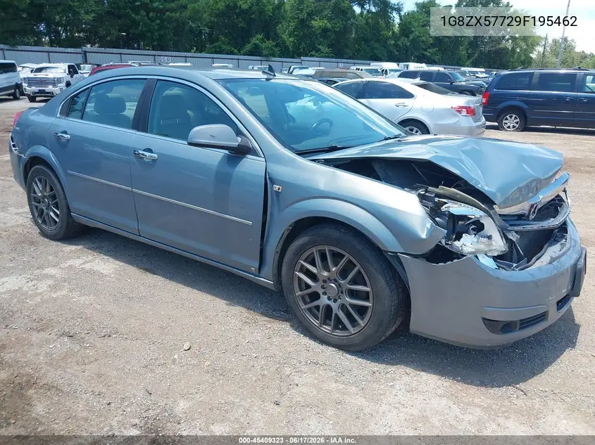 2009 Saturn Aura Xr VIN: 1G8ZX57729F195462 Lot: 45409323