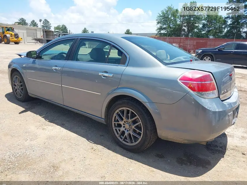 2009 Saturn Aura Xr VIN: 1G8ZX57729F195462 Lot: 45409323