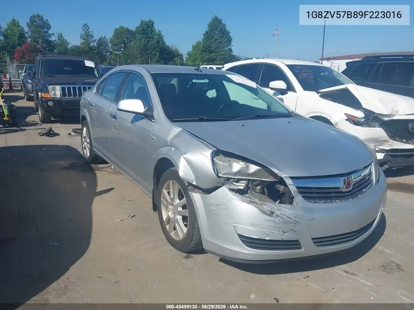 2009 Saturn Aura Xr VIN: 1G8ZV57B89F223016 Lot: 45499130