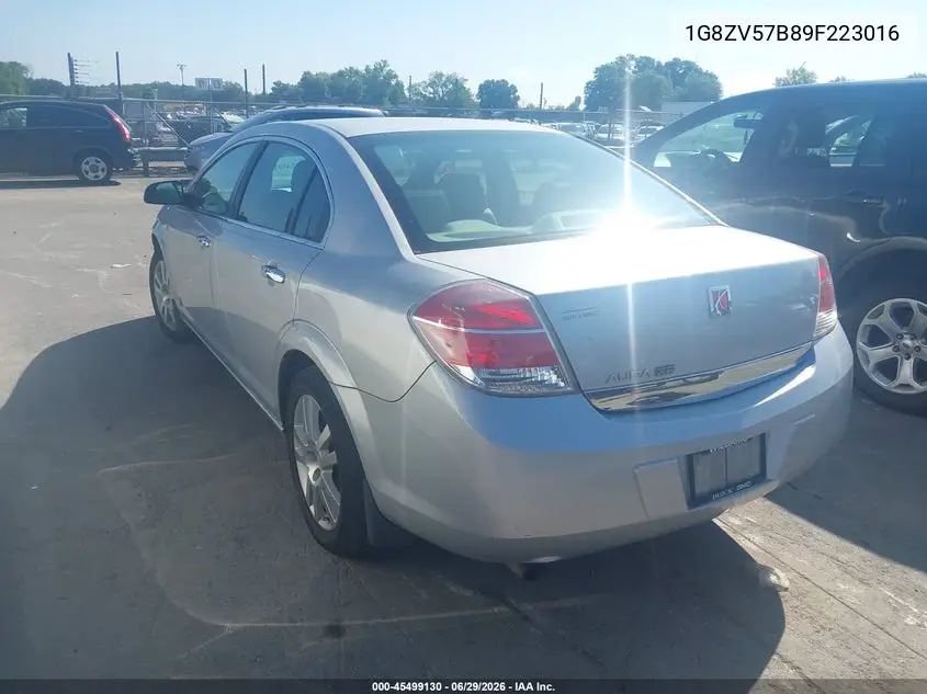 2009 Saturn Aura Xr VIN: 1G8ZV57B89F223016 Lot: 45499130