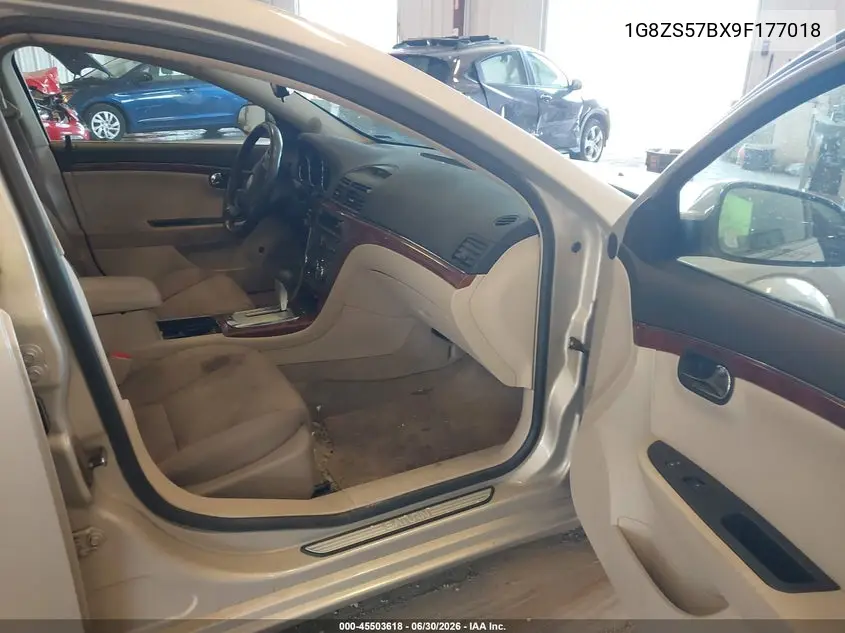 2009 Saturn Aura Xe VIN: 1G8ZS57BX9F177018 Lot: 45503618