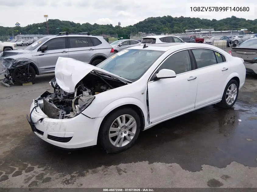 2009 Saturn Aura Xr VIN: 1G8ZV57B99F140680 Lot: 45572358