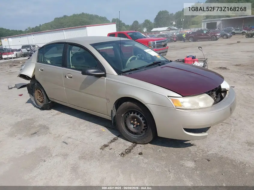 2003 Saturn Ion 3 VIN: 1G8AL52F73Z168268 Lot: 45313928