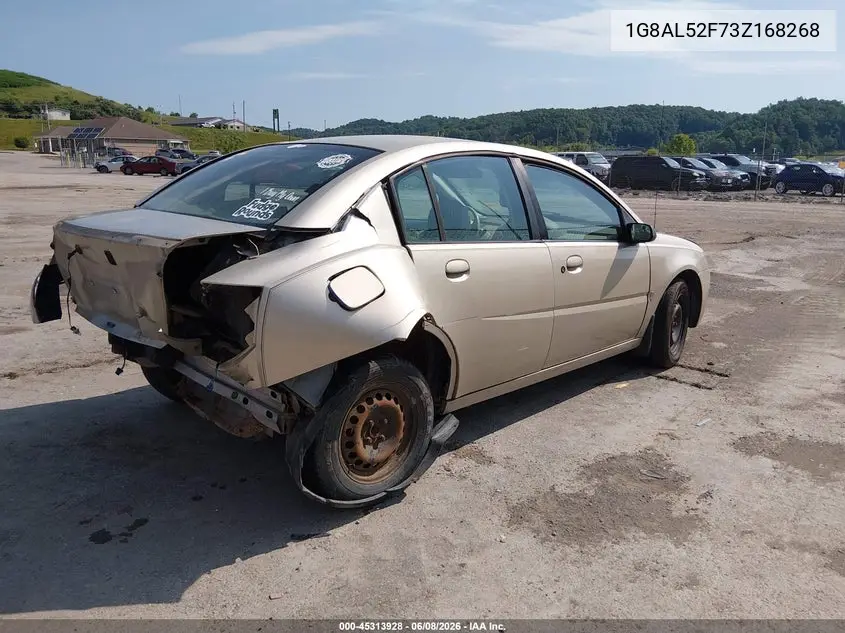 2003 Saturn Ion 3 VIN: 1G8AL52F73Z168268 Lot: 45313928