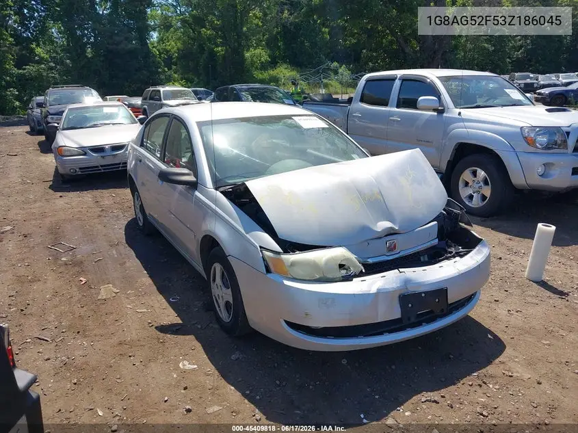 2003 Saturn Ion 1 VIN: 1G8AG52F53Z186045 Lot: 45409818