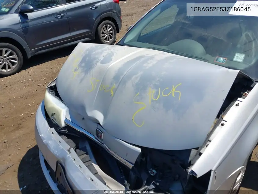 2003 Saturn Ion 1 VIN: 1G8AG52F53Z186045 Lot: 45409818