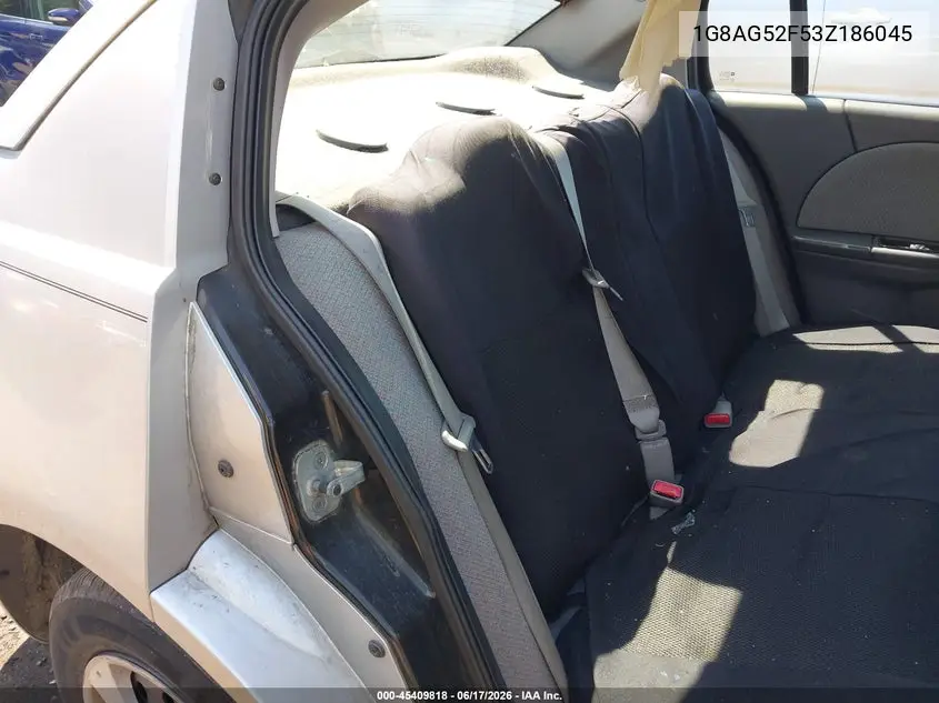 2003 Saturn Ion 1 VIN: 1G8AG52F53Z186045 Lot: 45409818