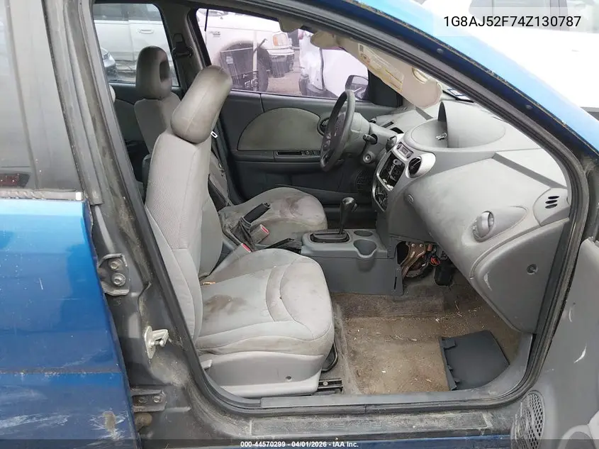 2004 Saturn Ion 2 VIN: 1G8AJ52F74Z130787 Lot: 44570299
