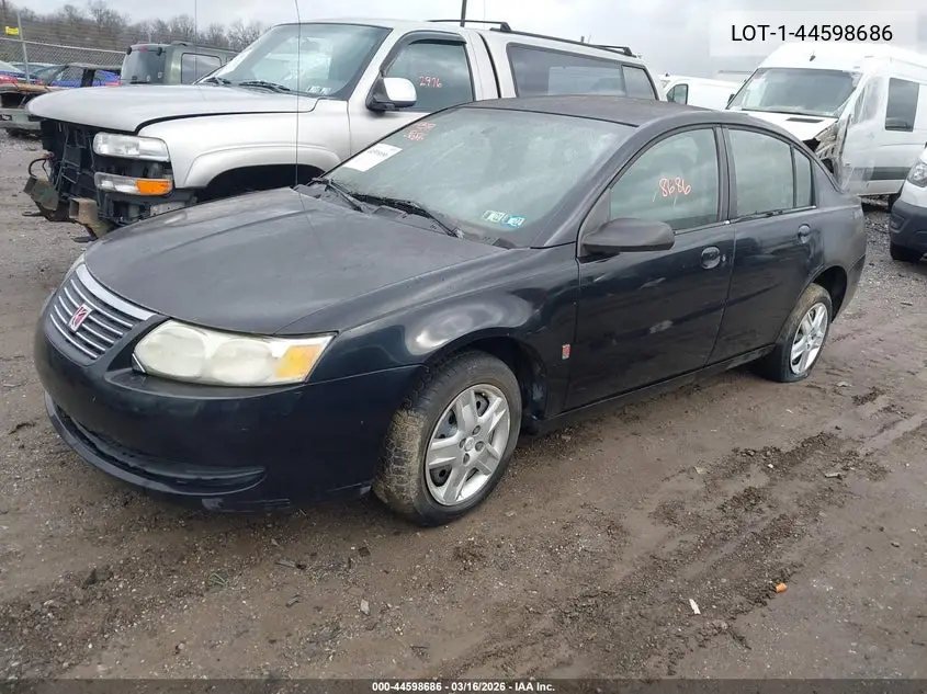 2007 Saturn Ion 2 VIN: 1G8AJ55F47Z104681 Lot: 44598686