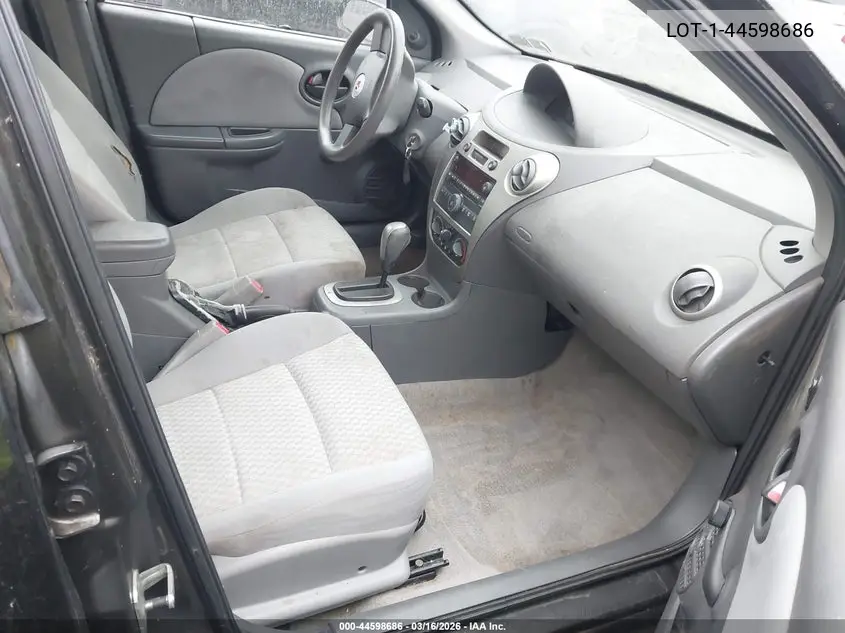 2007 Saturn Ion 2 VIN: 1G8AJ55F47Z104681 Lot: 44598686