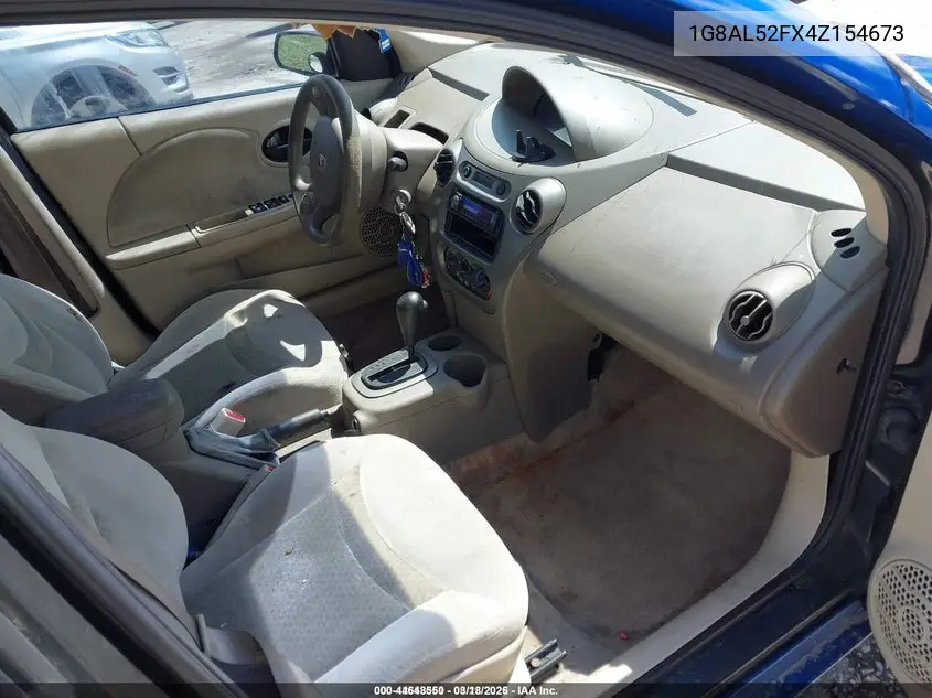 2004 Saturn Ion 3 VIN: 1G8AL52FX4Z154673 Lot: 44648550
