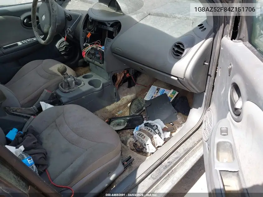 2004 Saturn Ion 2 VIN: 1G8AZ52F84Z151706 Lot: 44692891
