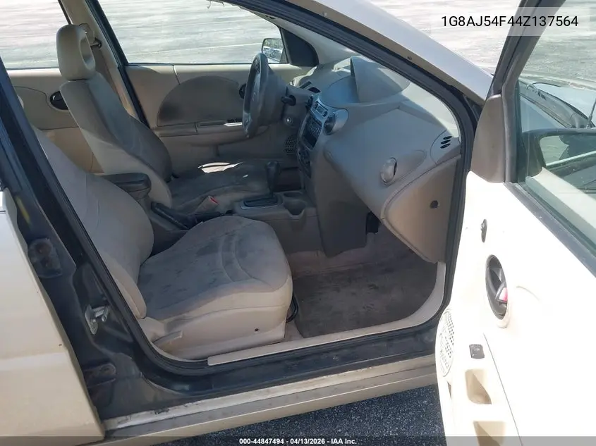 2004 Saturn Ion 2 VIN: 1G8AJ54F44Z137564 Lot: 44847494