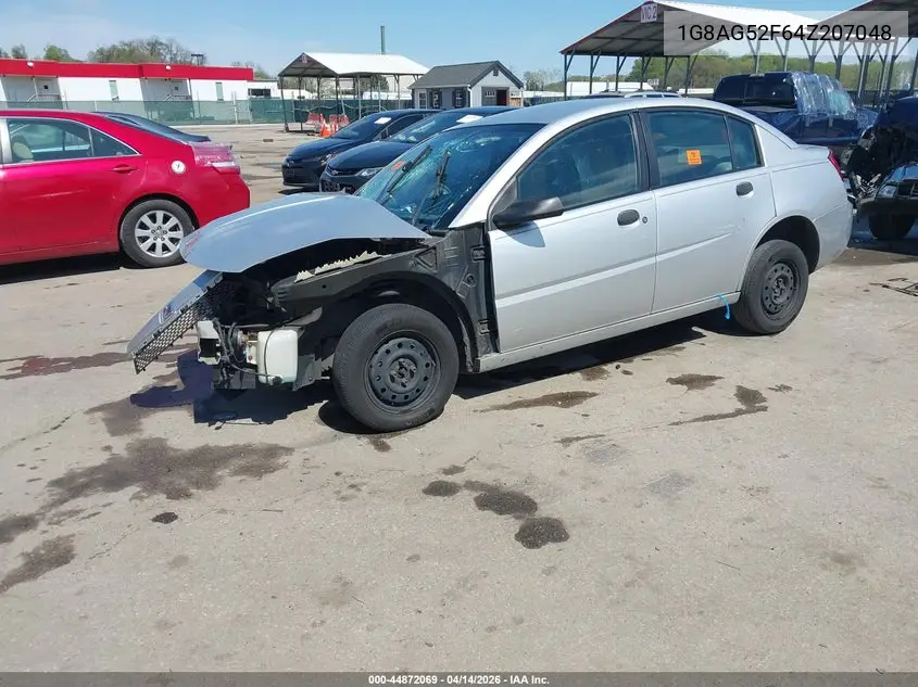 2004 Saturn Ion 1 VIN: 1G8AG52F64Z207048 Lot: 44872069