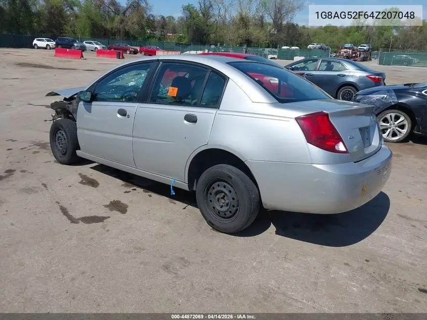 2004 Saturn Ion 1 VIN: 1G8AG52F64Z207048 Lot: 44872069