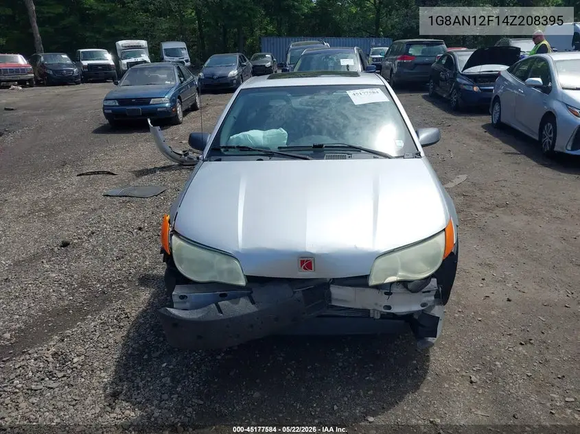 2004 Saturn Ion 2 VIN: 1G8AN12F14Z208395 Lot: 45177584