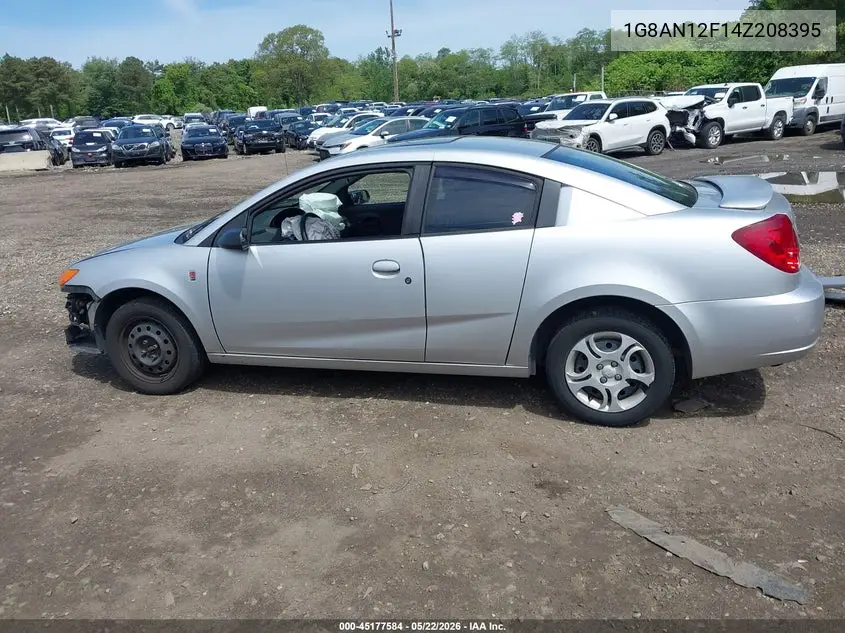 2004 Saturn Ion 2 VIN: 1G8AN12F14Z208395 Lot: 45177584