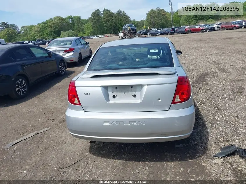 2004 Saturn Ion 2 VIN: 1G8AN12F14Z208395 Lot: 45177584
