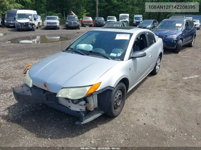 2004 Saturn Ion 2 VIN: 1G8AN12F14Z208395 Lot: 45177584