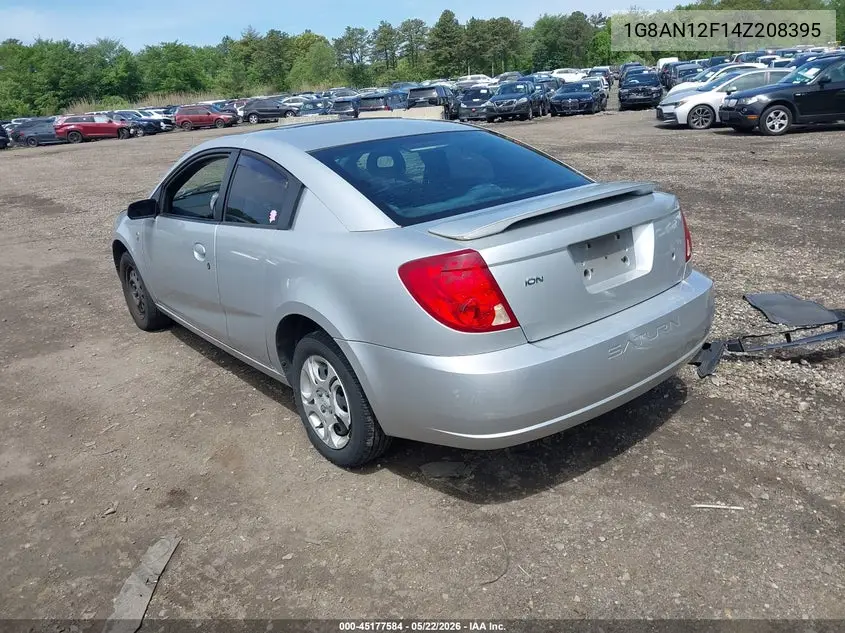 2004 Saturn Ion 2 VIN: 1G8AN12F14Z208395 Lot: 45177584
