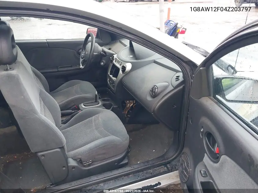 2004 Saturn Ion 3 VIN: 1G8AW12F04Z203797 Lot: 45187754