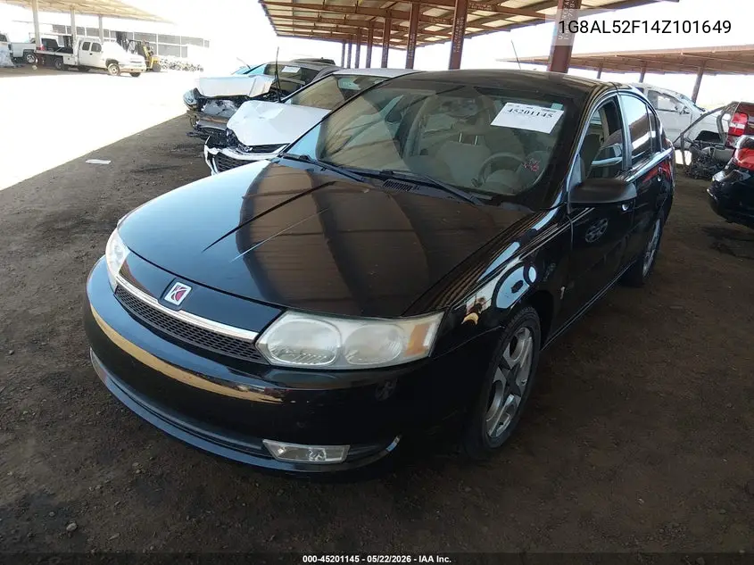 2004 Saturn Ion 3 VIN: 1G8AL52F14Z101649 Lot: 45201145