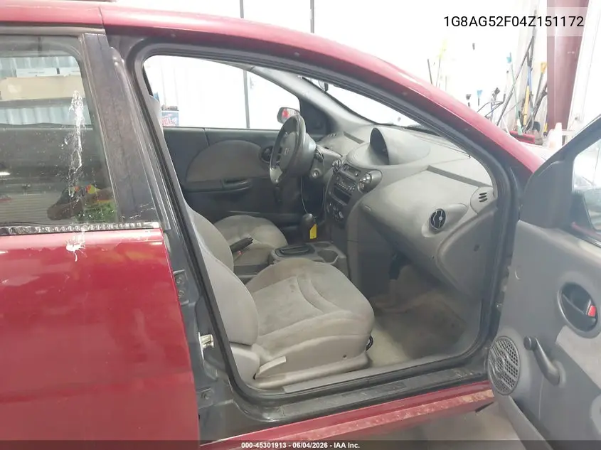 2004 Saturn Ion 1 VIN: 1G8AG52F04Z151172 Lot: 45301913