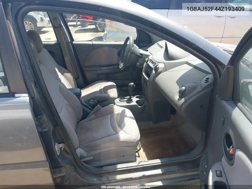 2004 Saturn Ion Ion 2 VIN: 1G8AJ52F44Z193409 Lot: 45341454