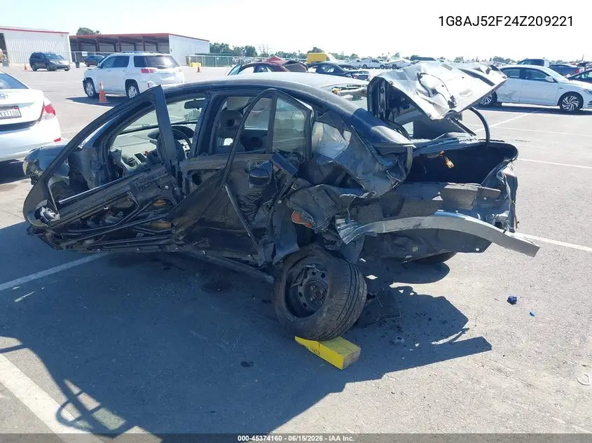 2004 Saturn Ion Ion 2 VIN: 1G8AJ52F24Z209221 Lot: 45374160