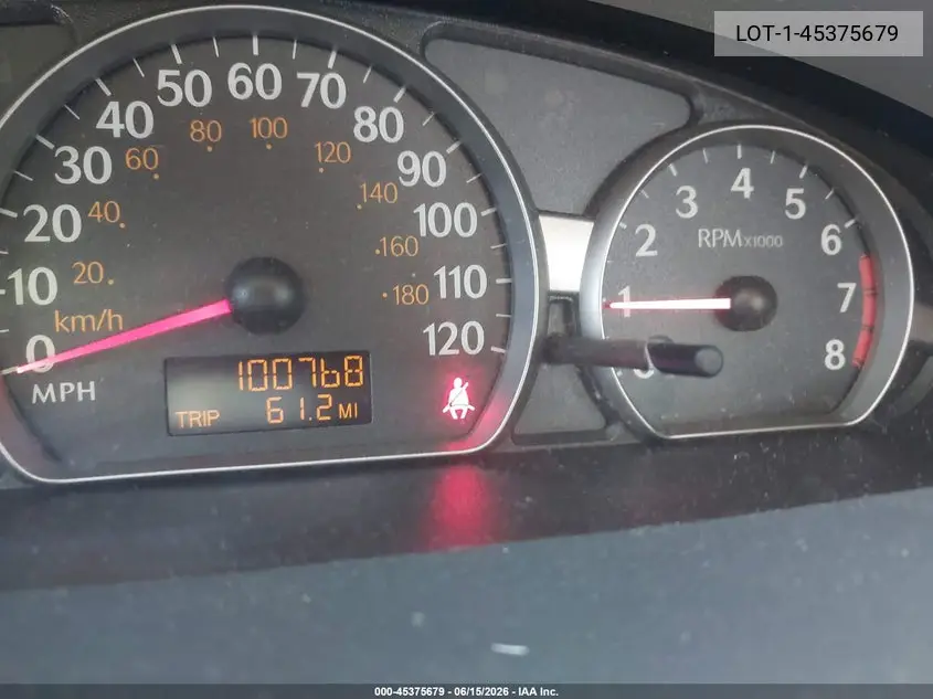 2004 Saturn Ion Level 2 VIN: 1G8AJ52F34Z205162 Lot: 45375679