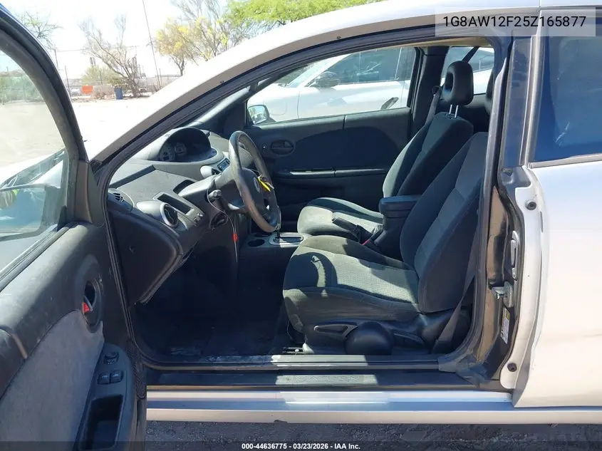 2005 Saturn Ion 3 VIN: 1G8AW12F25Z165877 Lot: 44636775