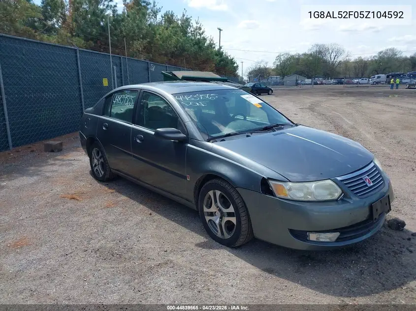 2005 Saturn Ion 3 VIN: 1G8AL52F05Z104592 Lot: 44839565