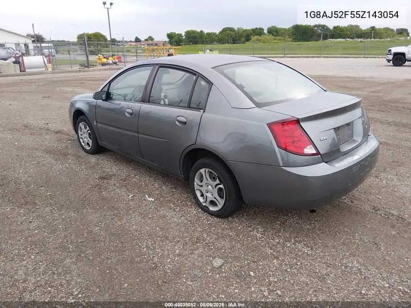 2005 Saturn Ion 2 VIN: 1G8AJ52F55Z143054 Lot: 45035052