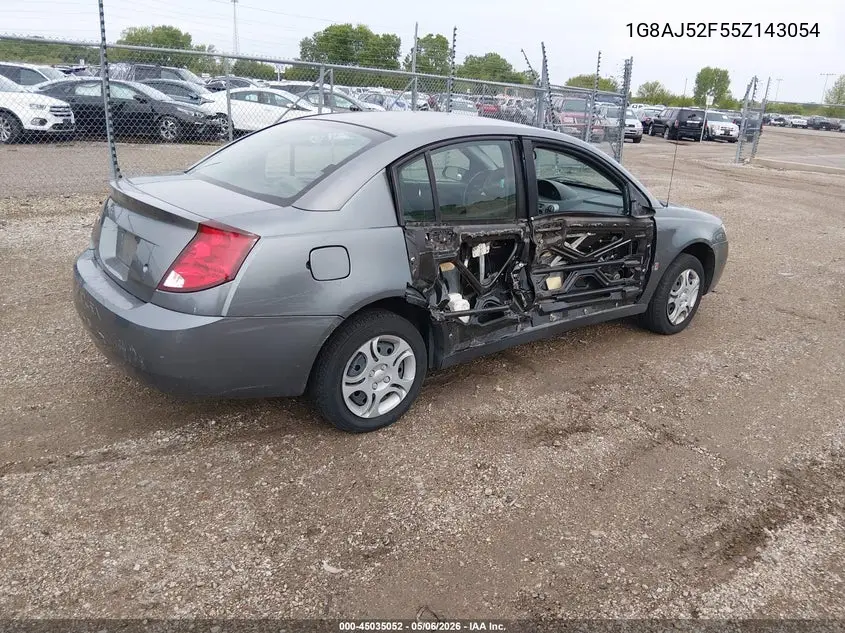 2005 Saturn Ion 2 VIN: 1G8AJ52F55Z143054 Lot: 45035052