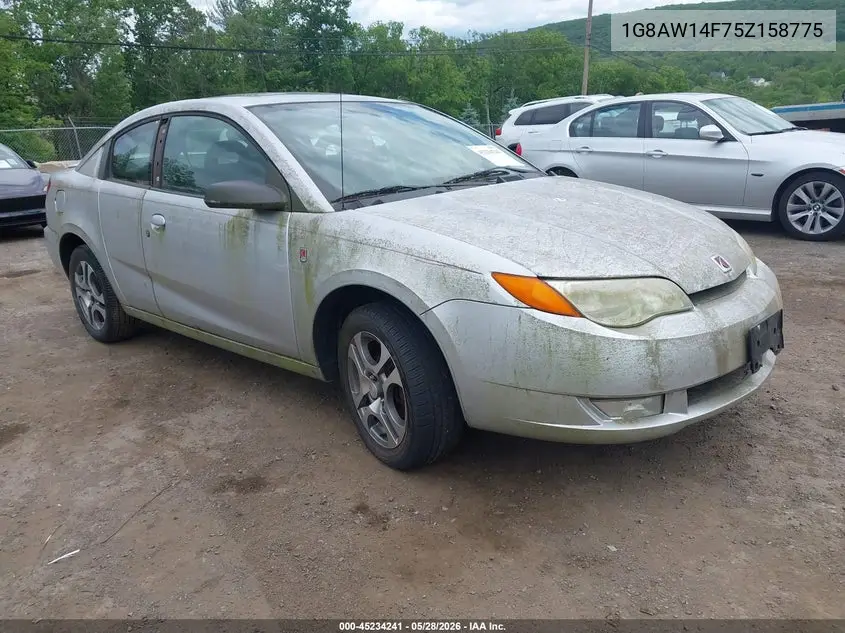 2005 Saturn Ion 3 VIN: 1G8AW14F75Z158775 Lot: 45234241
