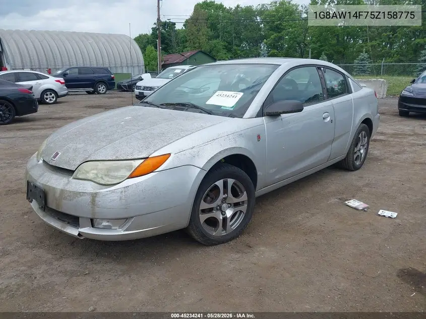 2005 Saturn Ion 3 VIN: 1G8AW14F75Z158775 Lot: 45234241