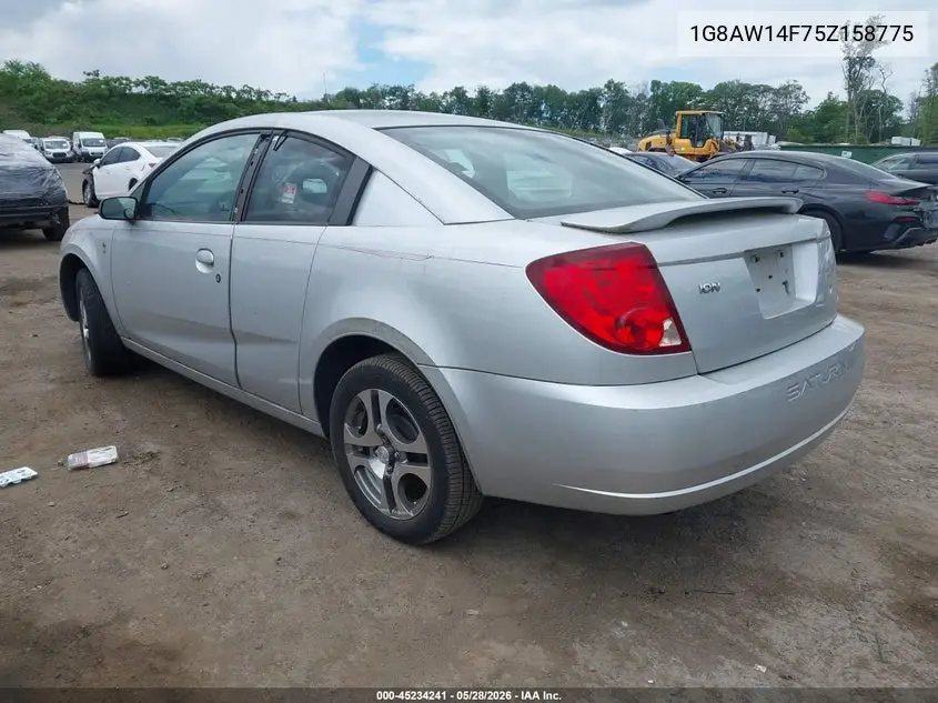 2005 Saturn Ion 3 VIN: 1G8AW14F75Z158775 Lot: 45234241