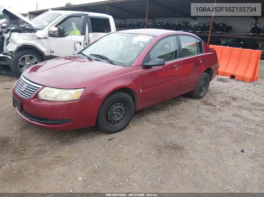 2005 Saturn Ion 2 VIN: 1G8AJ52F55Z132734 Lot: 45374439