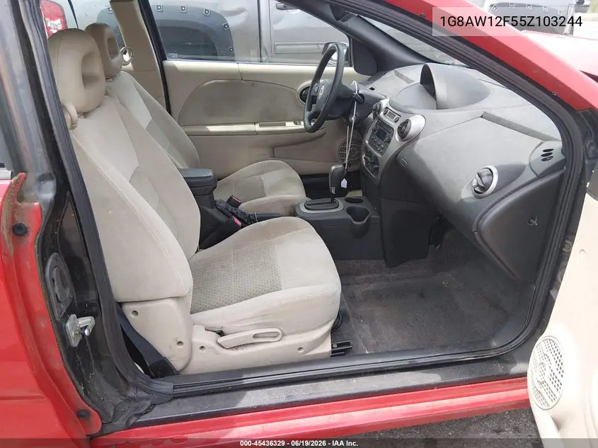 2005 Saturn Ion 3 VIN: 1G8AW12F55Z103244 Lot: 45436329