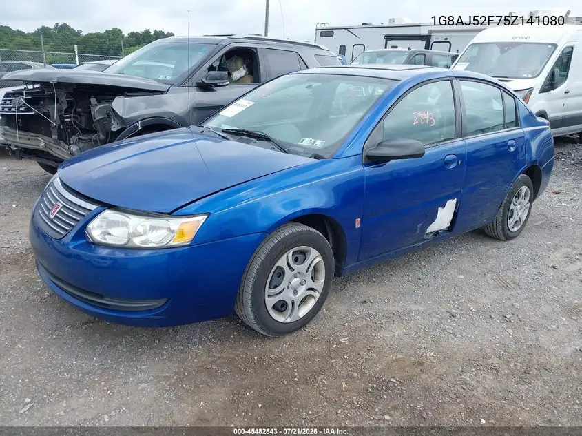 2005 Saturn Ion 2 VIN: 1G8AJ52F75Z141080 Lot: 45482843