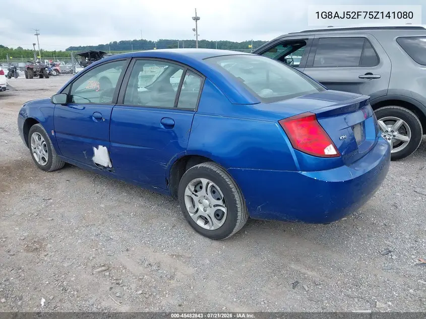 2005 Saturn Ion 2 VIN: 1G8AJ52F75Z141080 Lot: 45482843