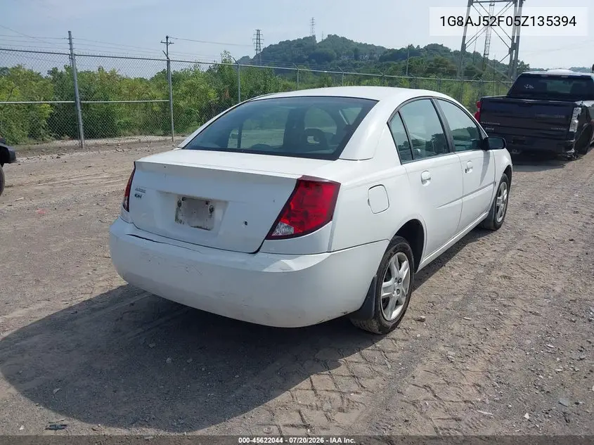 2005 Saturn Ion 2 VIN: 1G8AJ52F05Z135394 Lot: 45622044