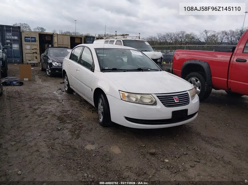2006 Saturn Ion 2 VIN: 1G8AJ58F96Z145110 Lot: 44582752