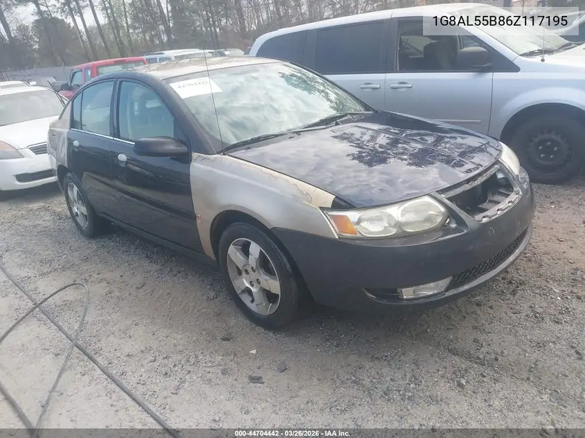 2006 Saturn Ion 3 VIN: 1G8AL55B86Z117195 Lot: 44704442