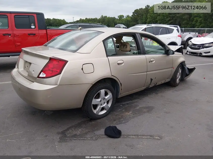 2006 Saturn Ion 2 VIN: 1G8AJ55F96Z124066 Lot: 45065503